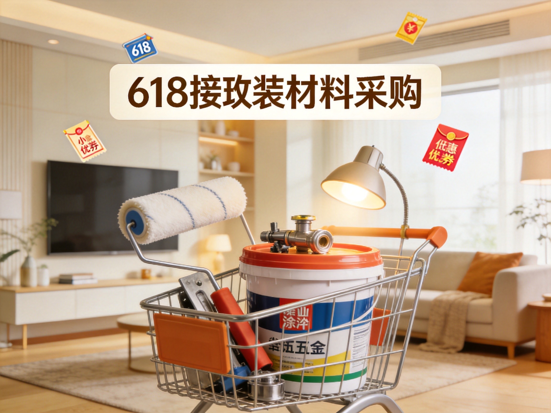 2026年618装修材料采购全攻略:旧改局改业主怎么买最省钱?