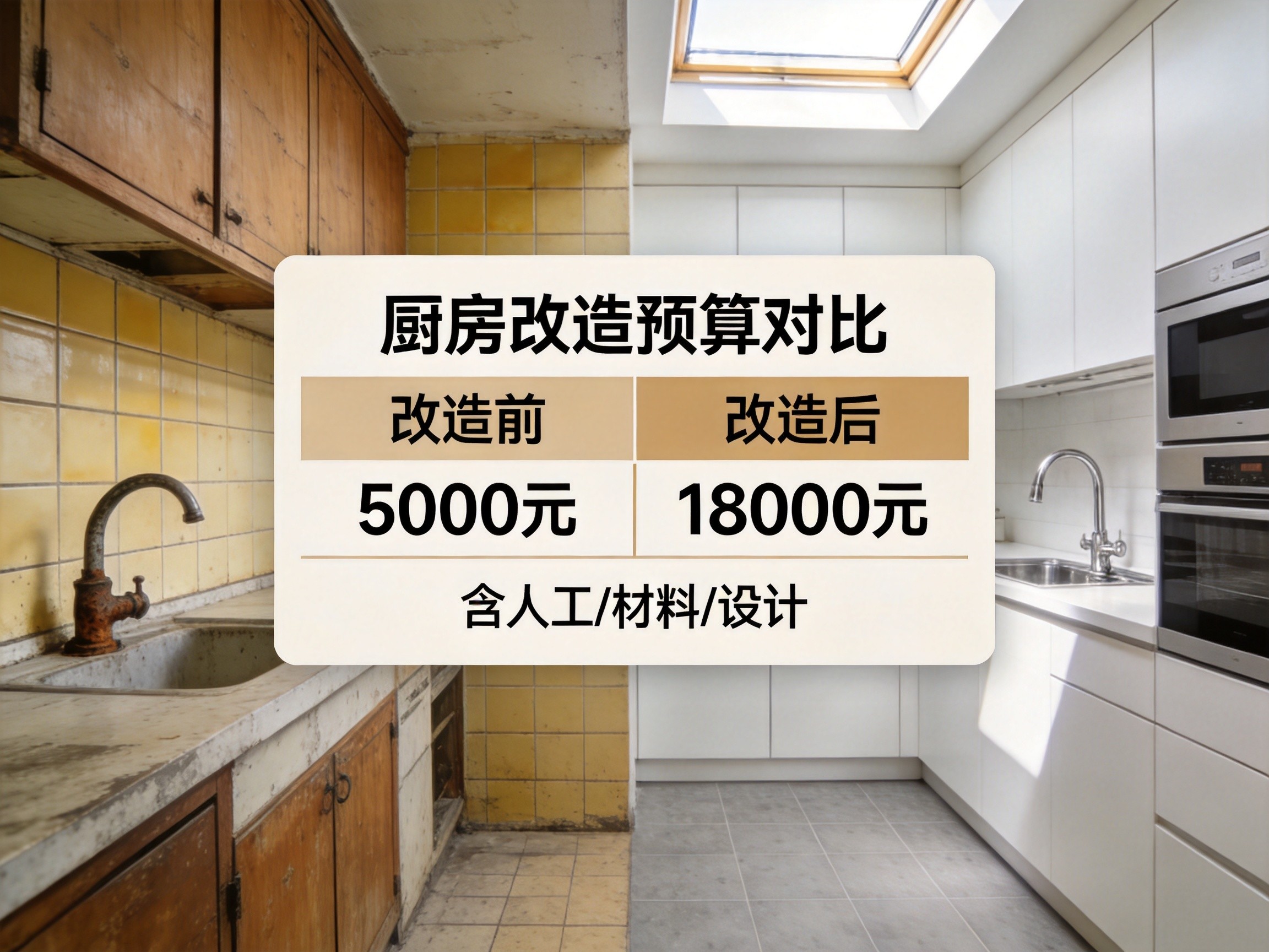 2026年旧房局部改造省钱全攻略:厨卫墙面地面高性价比改造方案
